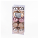 Bolas de Natal Tons Dourados - 4cm